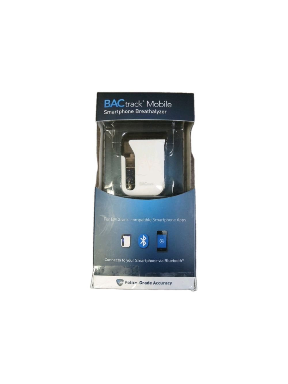 BACtrack Mobile Smartphone Breathalyzer Bluetooth Digital Display Police-Grade